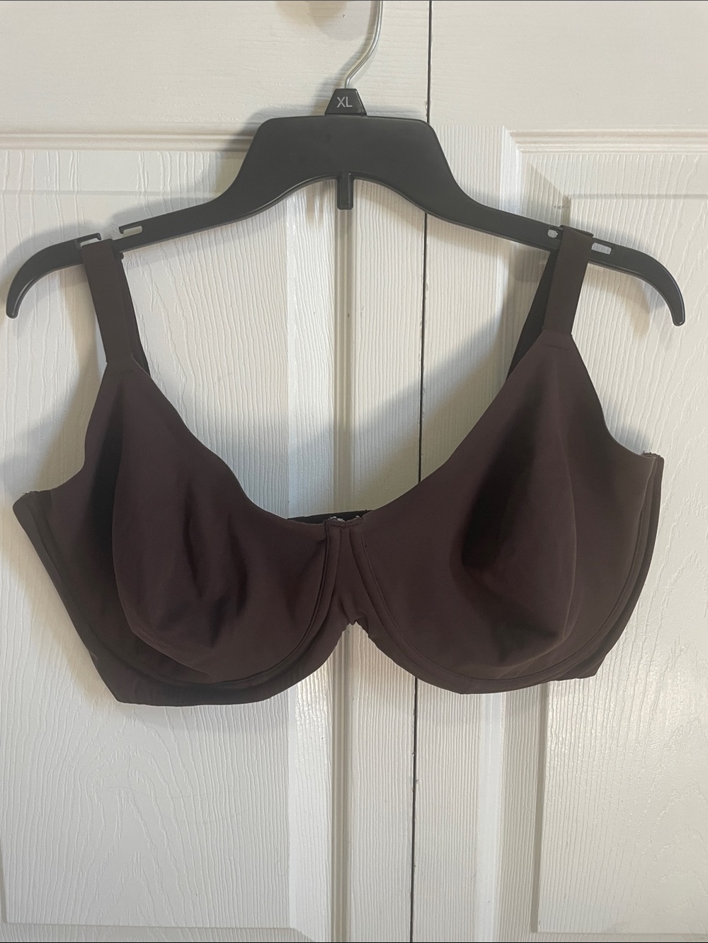 SKIMS Fits Everybody Unlined Demi Bra 42G/DDDD Espresso